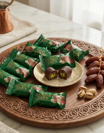 Pistachio Choco Dates