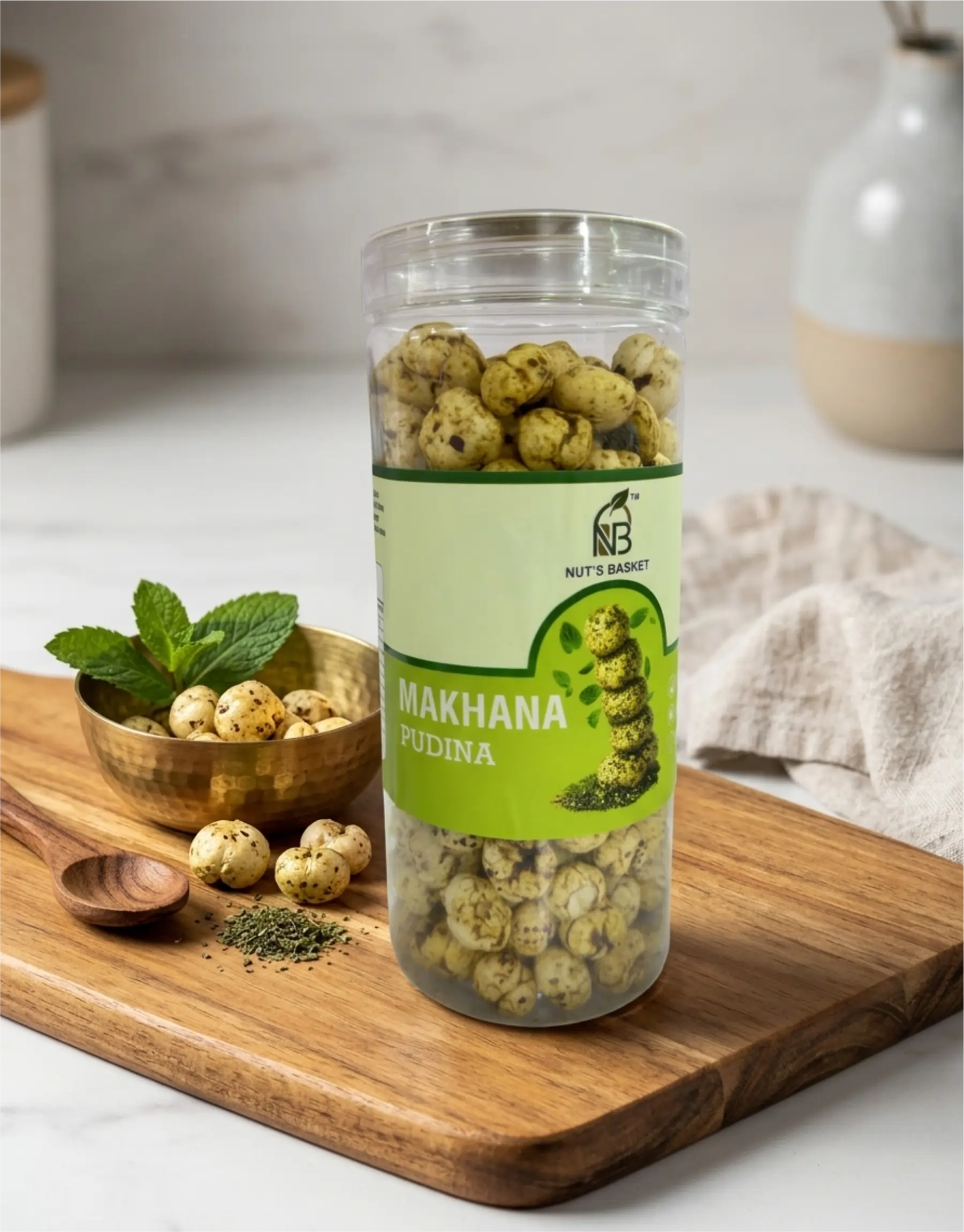 pudina makhana Pudina Makhana (Foxnut)